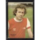 Signed picture of Liam Brady the Arsenal footballer. 